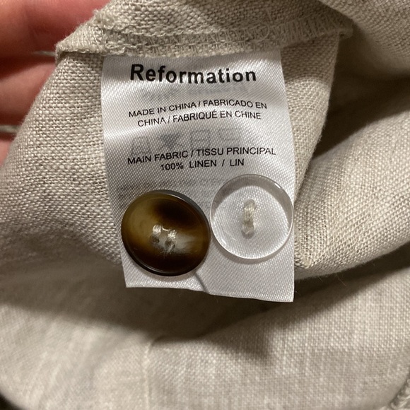 NWT Reformation Freddie Linen Pant - Picture 13 of 14